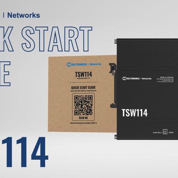 Teltonika Rail Switch TSW114 5 Port