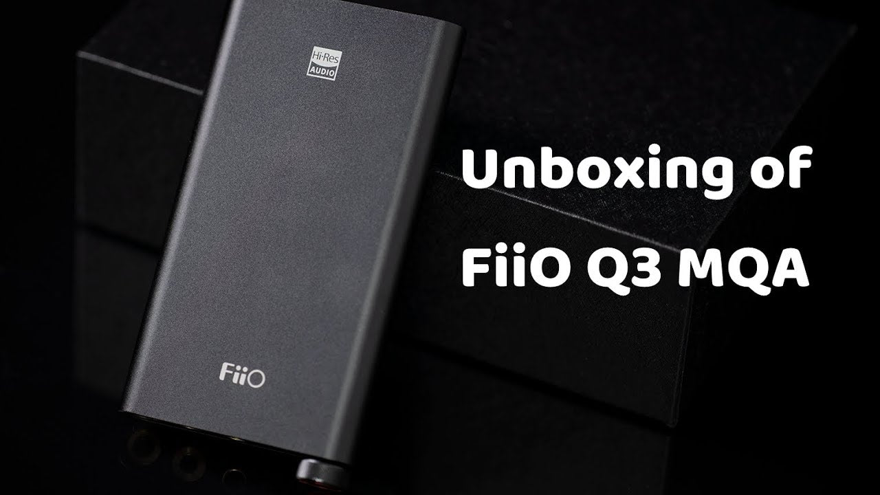 FiiO Kopfhörerverstärker &amp; USB-DAC Q3 MQA