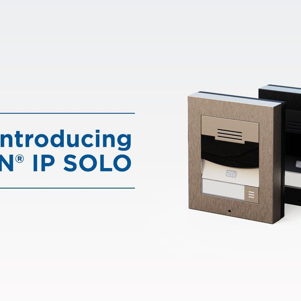 2N IP Türstation IP Solo  mit HD Kamera, Wandeinbau, schwarz