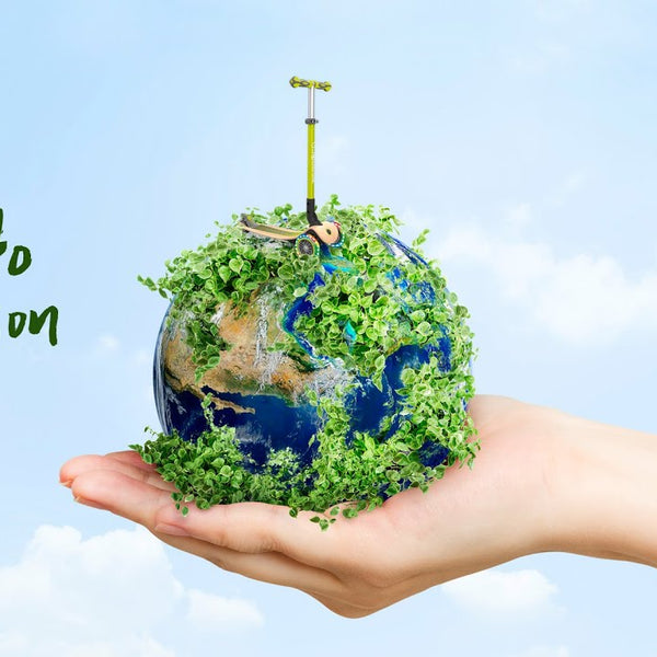 GLOBBER Scooter Junior Foldable Fantasy Light Pink