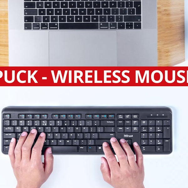 Trust Maus Puck Rechargeable Pink