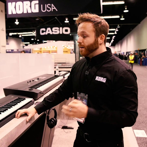 Korg Workstation i3 Schwarz