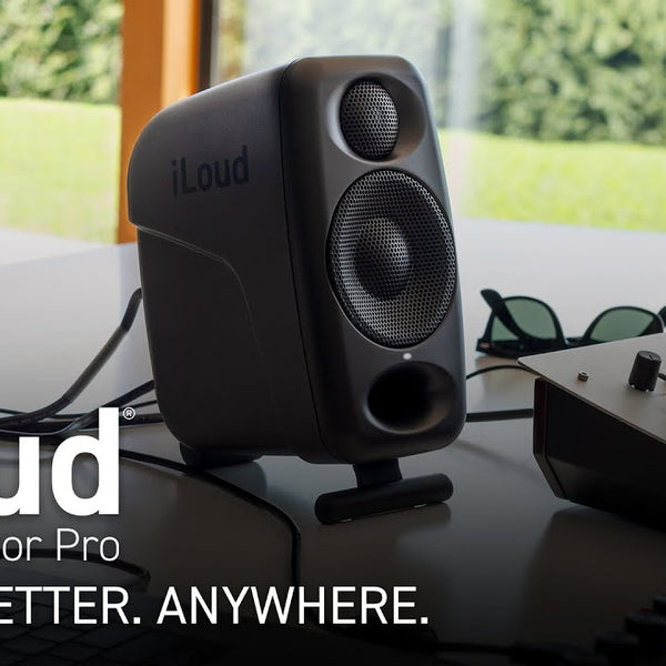 IK Multimedia Studiomonitor iLoud Micro Monitor Pro Schwarz