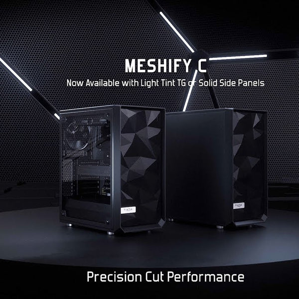 Fractal Design PC-Gehäuse Meshify C Schwarz