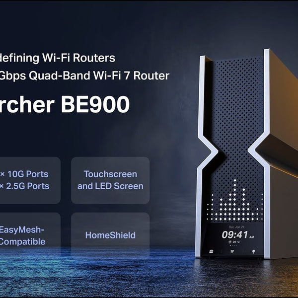 TP-Link Quad-Band WiFi Router Archer BE900