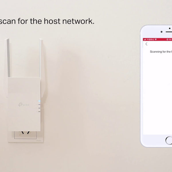 TP-Link WLAN-Mesh-Repeater RE605X