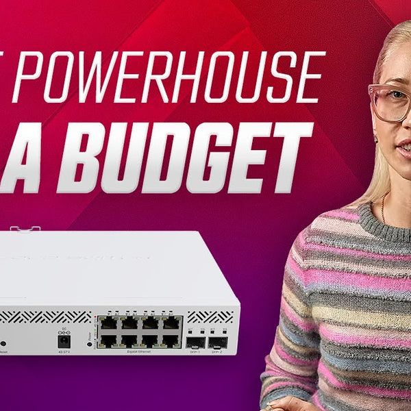 MikroTik PoE+ Switch CSS610-8P-2S+IN 10 Port