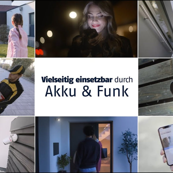 Abus Netzwerkkamera PPIC91000 Akku Pro mit Basisstation