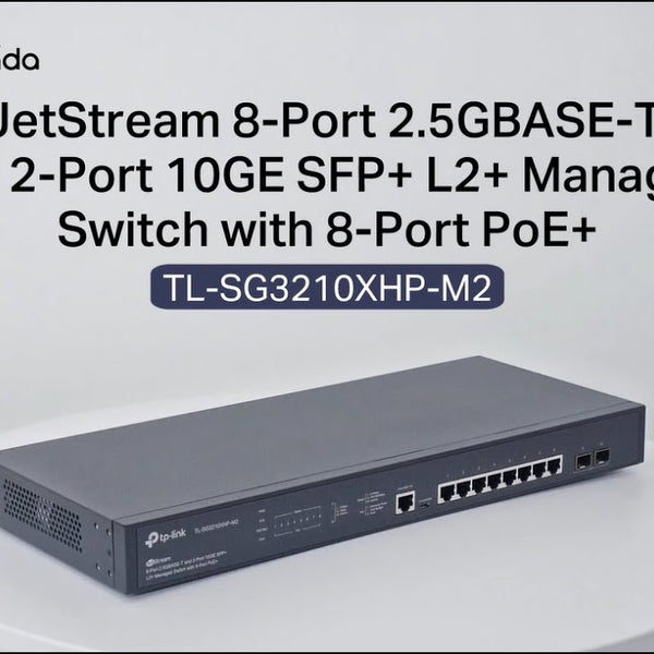 TP-Link PoE+ Switch TL-SG3210XHP-M2 10 Port