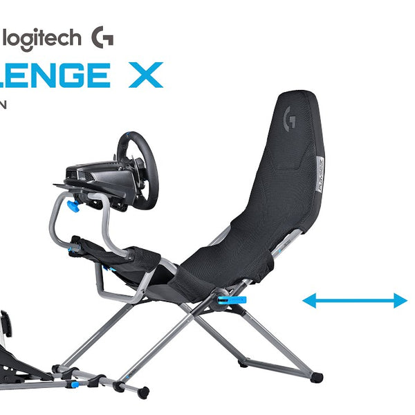 Playseat Challenge X – Logitech G Edition Grau/Schwarz