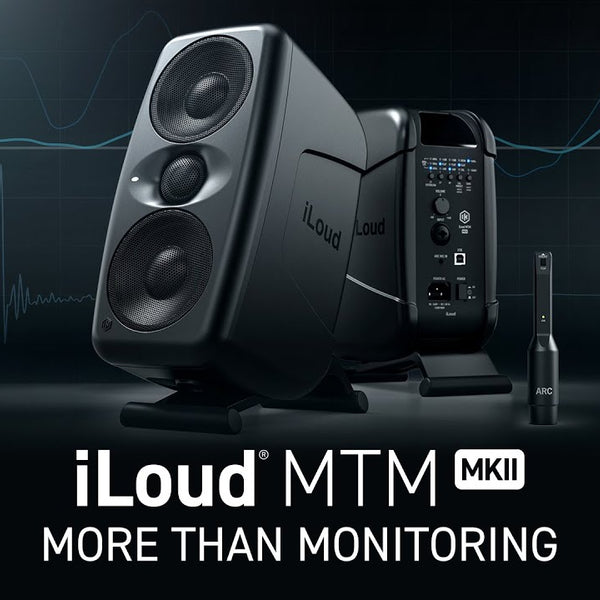 IK Multimedia Studiomonitore iLoud MTM MKII Immersive Bund Schwarz