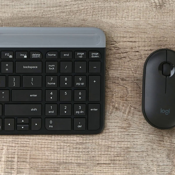 Logitech Tastatur-Maus-Set MK470 Graphite