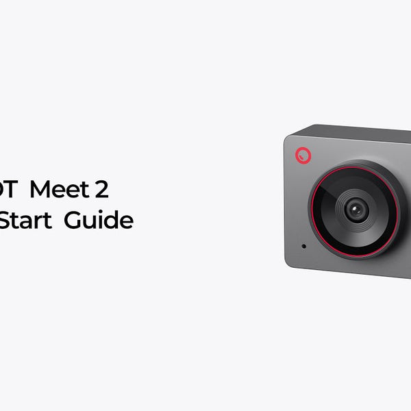 Obsbot USB Kamera Meet 2 AI Powered, 4K 30 fps, Space Grey