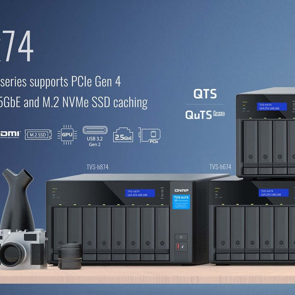 QNAP TVS-h474-PT-8G 4-bay