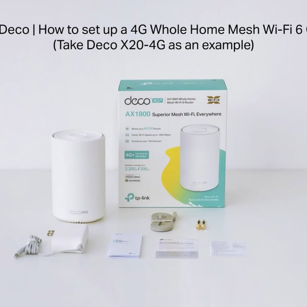 TP-Link LTE-Router Deco X20-4G