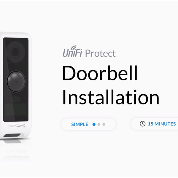 Ubiquiti IP Türstation UniFi Protect G4 Doorbell UVC-G4-DoorBell