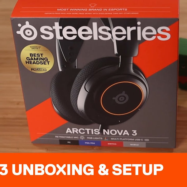 Steel Series Headset Arctis Nova 3 Schwarz