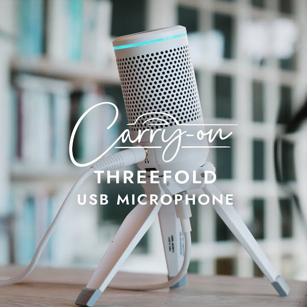 Carry-on by Blackstar Kondensatormikrofon Threefold USB MIC