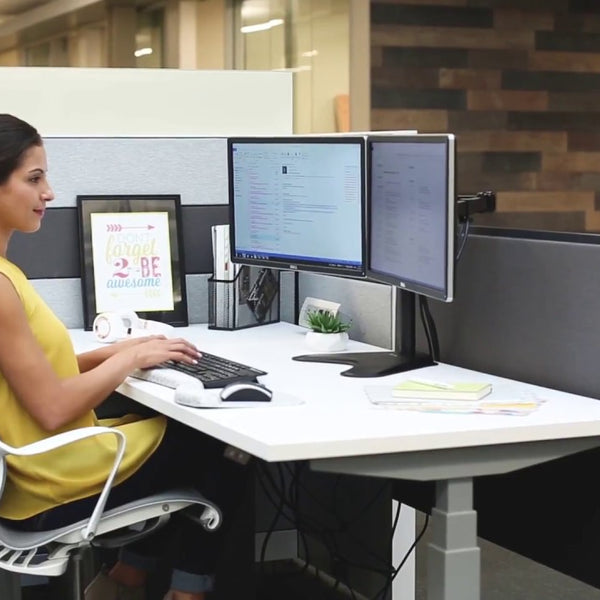 Fellowes Tischhalterung Vista Einzel Monitorarm bis 10 kg