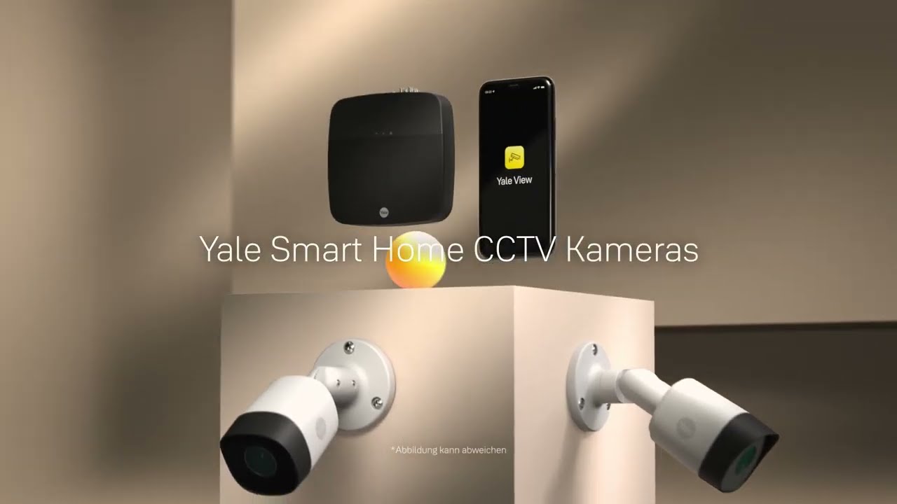 Yale Überwachungsset Outdoor Wi-Fi-Kamera-Kit, 2 Stück