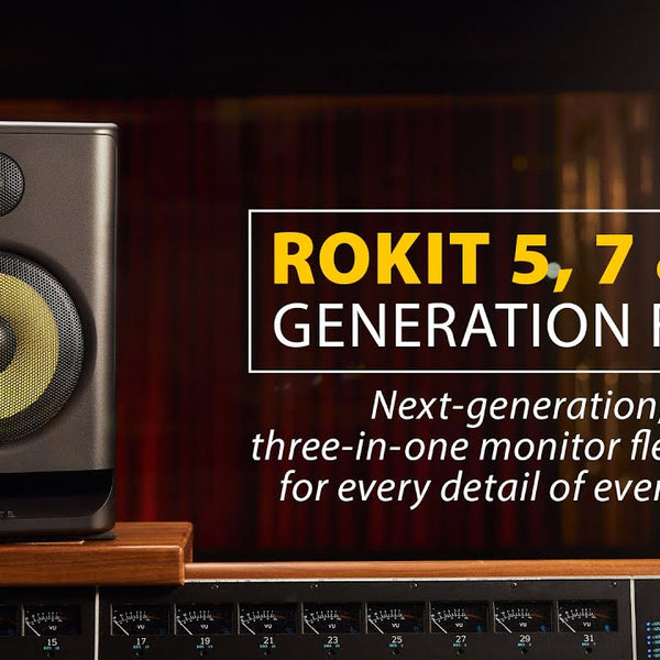 KRK Studiomonitor Rokit RP5 G5 Schwarz