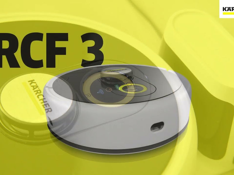 Kärcher Saug- und Wischroboter RCF 3 Schwarz/Weiss