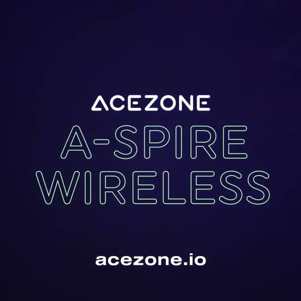AceZone Headset A-Spire Wireless Schwarz