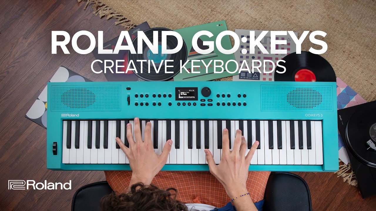 Roland Keyboard GO:KEYS 3 Dunkelblau