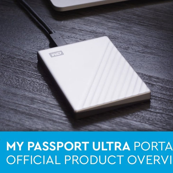 Western Digital Externe Festplatte My Passport Ultra for Mac 6 TB, Silber