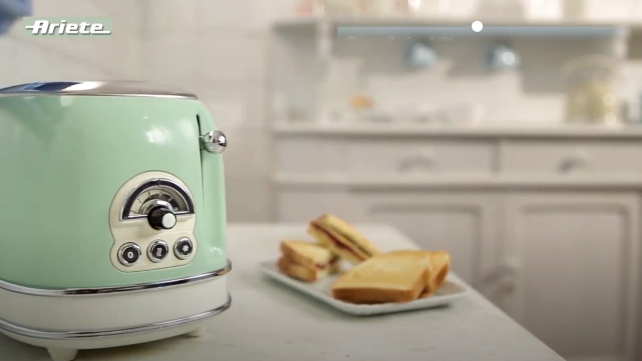 Ariete Toaster Vintage Blau