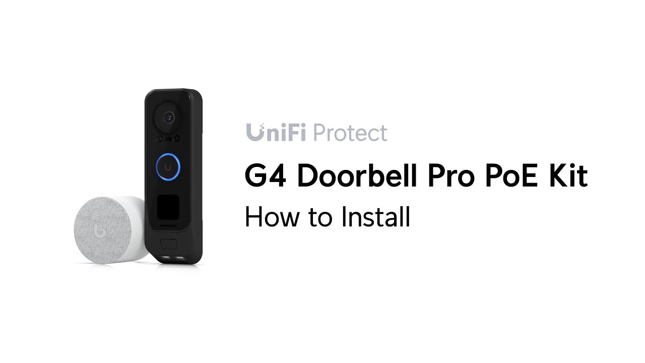 Ubiquiti IP Türstation UVC-G4 Doorbell Pro PoE KIT Weiss