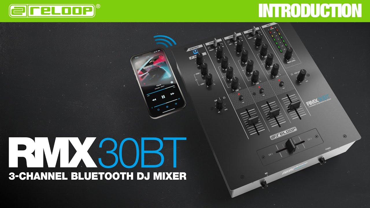 Reloop DJ-Mixer RMX-30 BT
