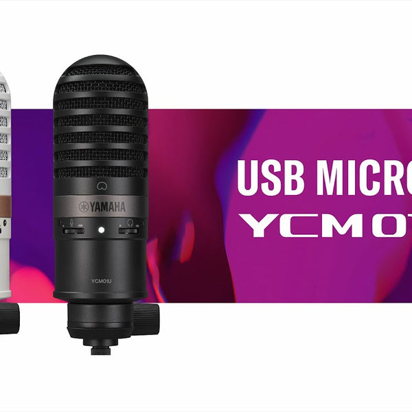 Yamaha Mikrofon YCM01U Weiss