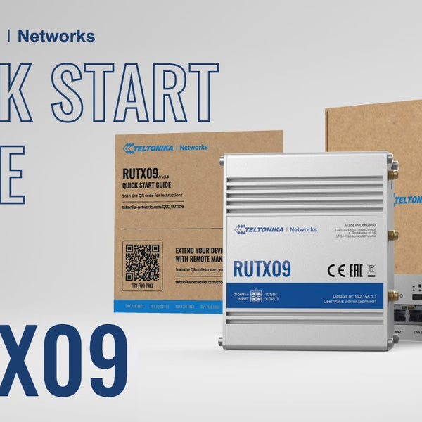 Teltonika LTE-Industrierouter RUTX09