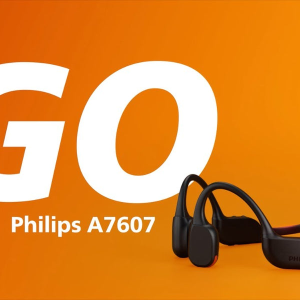Philips Bone Conduction Kopfhörer TAA7607BK/00 Schwarz