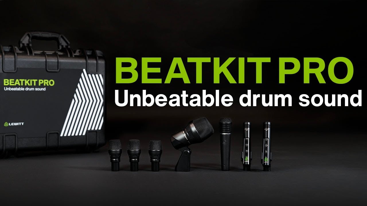 Lewitt Mikrofone Beatkit Pro – 7-teiliges Kit
