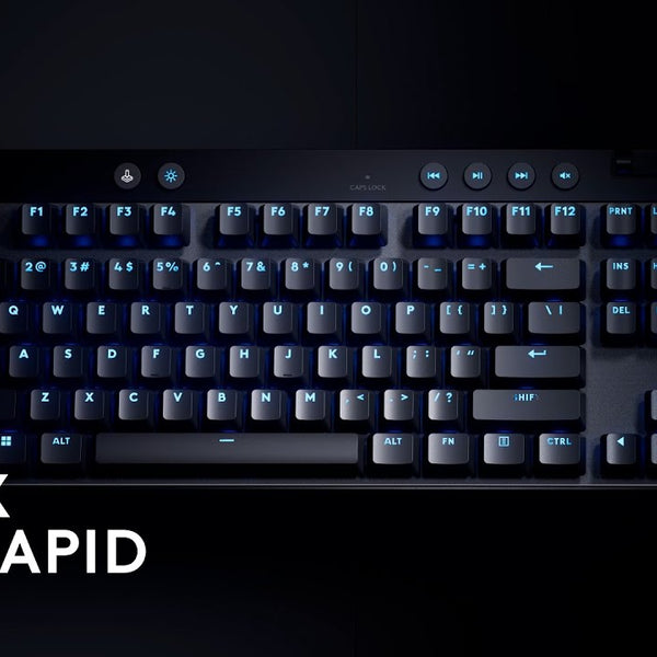 Logitech Gaming-Tastatur Pro X TKL Rapid Weiss