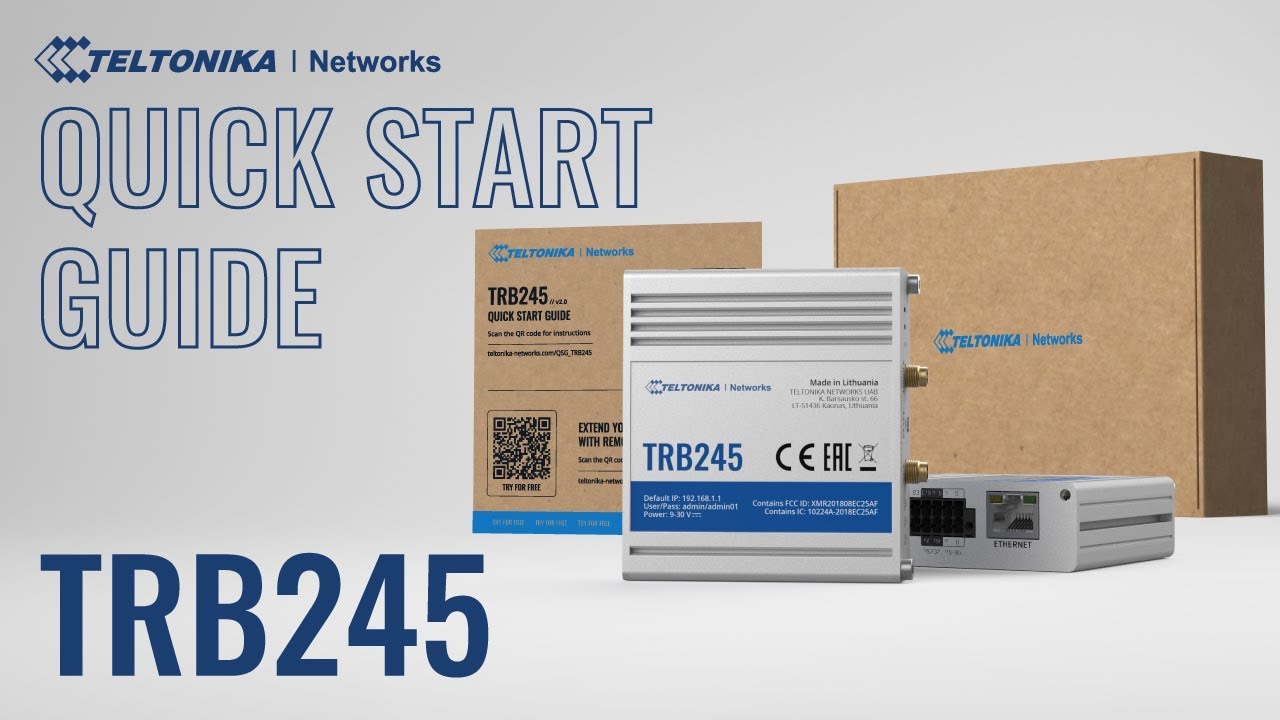 Teltonika LTE-Industriemodem TRB245