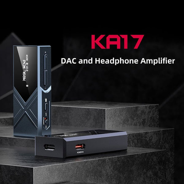 FiiO Kopfhörerverstärker & USB-DAC KA17 Schwarz