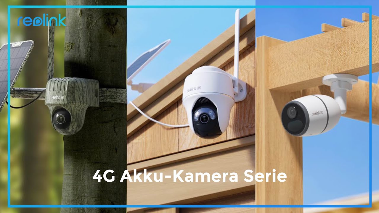 Reolink 4G/LTE-Kamera G430 inkl. Solarpanel und SIM