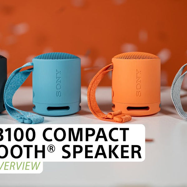 Sony Bluetooth Speaker SRS-XB100 Orange