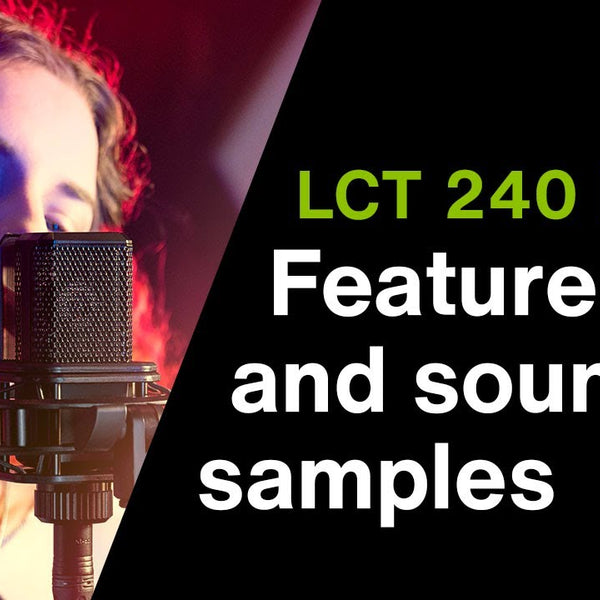 Lewitt Kondensatormikrofon LCT 240 Pro Value Pack Schwarz