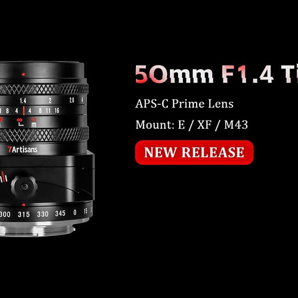 7Artisans Festbrennweite 50mm F/1.4 – Fujifilm X-Mount