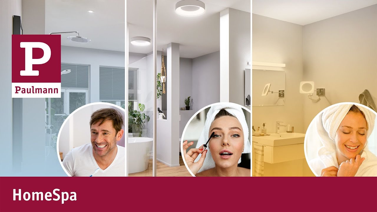 Paulmann Einbauspot HomeSpa Calla Set, 3 x 5.5 W, 2700- 6500 K, Weiss