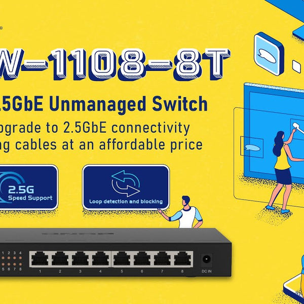 QNAP Switch QSW-1108-8T 8 Port