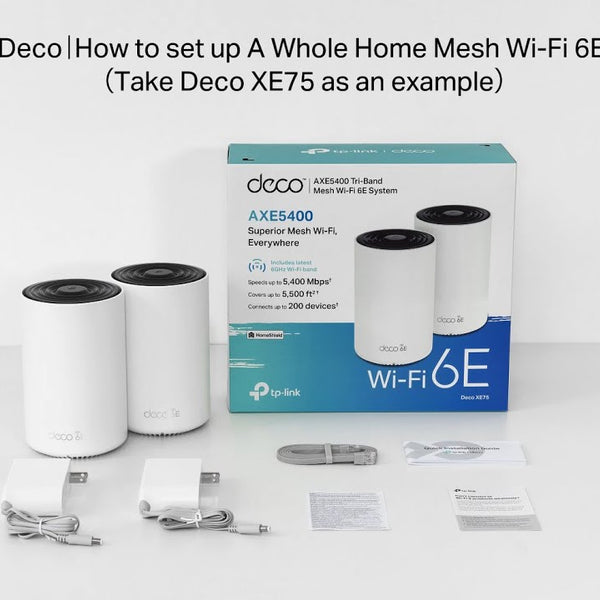 TP-Link Mesh-System Deco XE75 Pro 2er Set