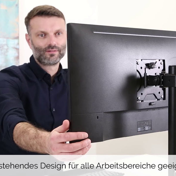 Fellowes Tischständer Seasa Doppel Monitorarm bis 16 kg