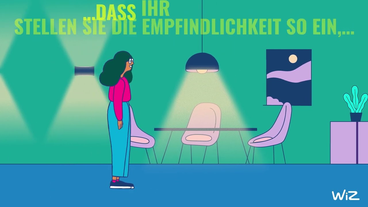 WiZ Rune Tunable White &amp; Color Deckenleuchte 2100 lm Schwarz