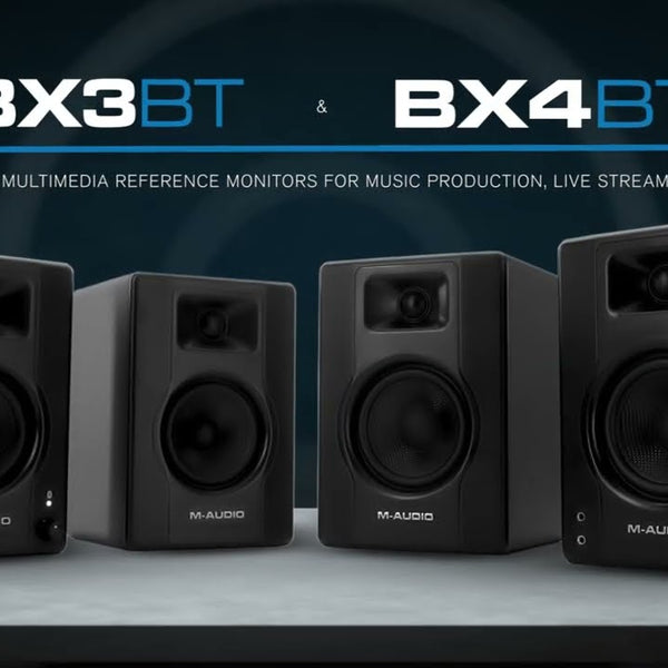 M-Audio Studiomonitore BX4BT Schwarz