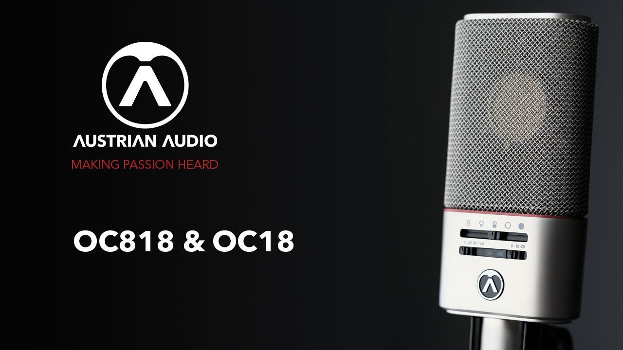 Austrian Audio Mikrofone OC18 Dual Set Plus